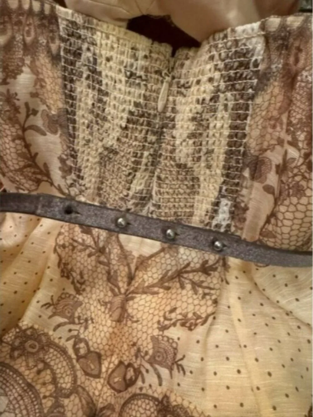 Zimmermann Crush Twist Front Midi Dress - Picture 7 of 8